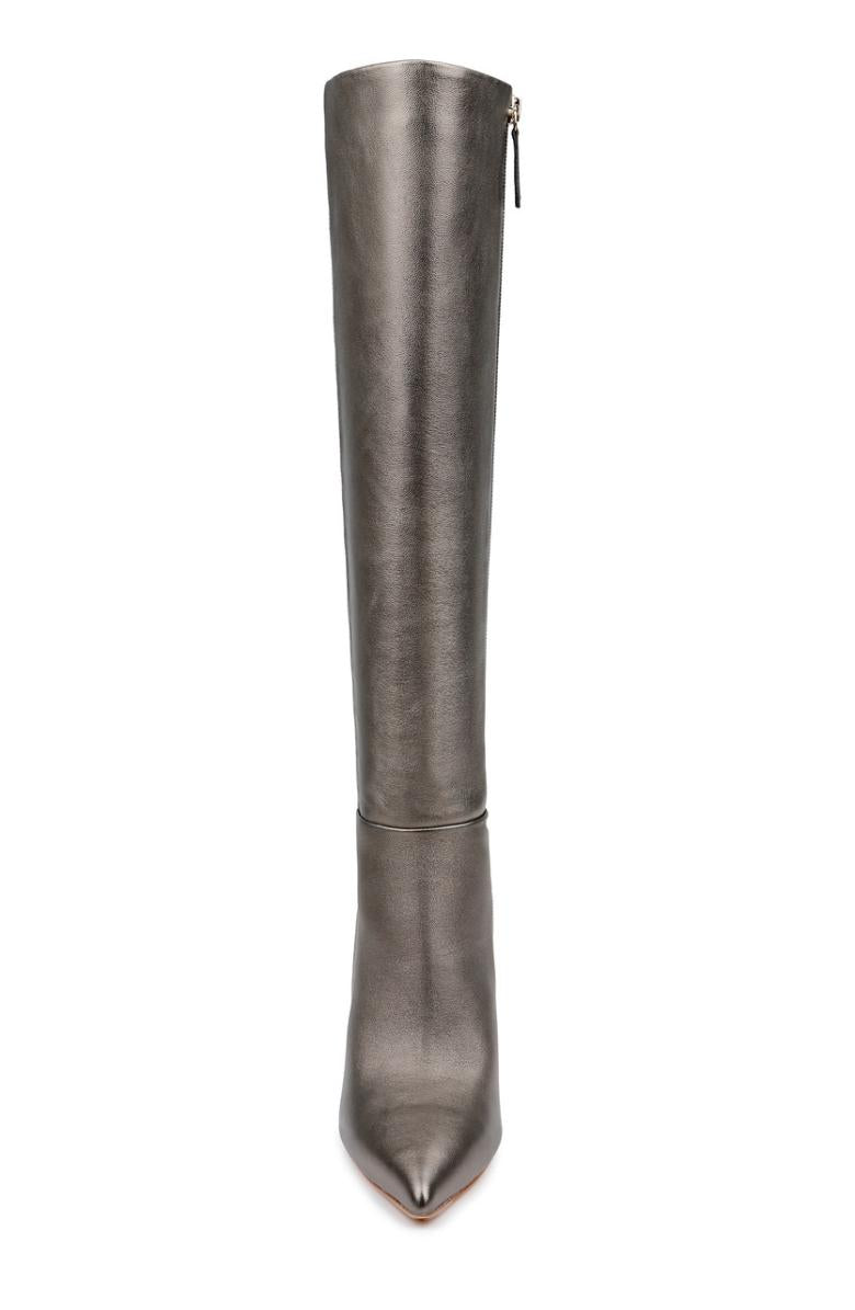 Badgley Mischka Runway Knee High Boot Black | Women Stiletto