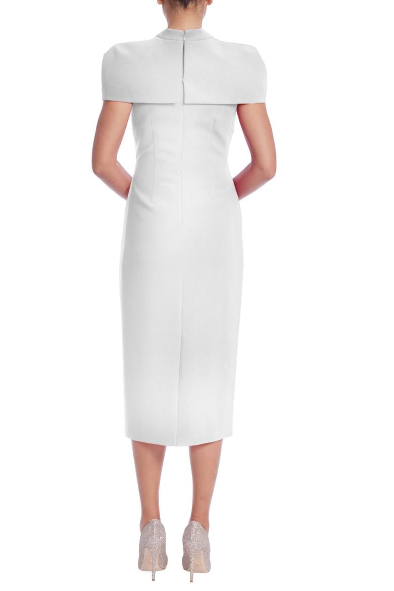 Badgley Mischka Sheath Dress With Cap Sleeve Shrug Red | Women Cocktail
