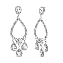 Badgley Mischka Stone Tear Drop Post Earring | Women Fashion Jewelry