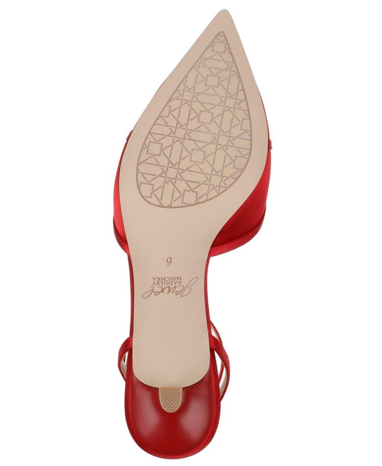 Badgley Mischka Talasia Pointed Toe Kitten Heels Black | Women Best Sellers