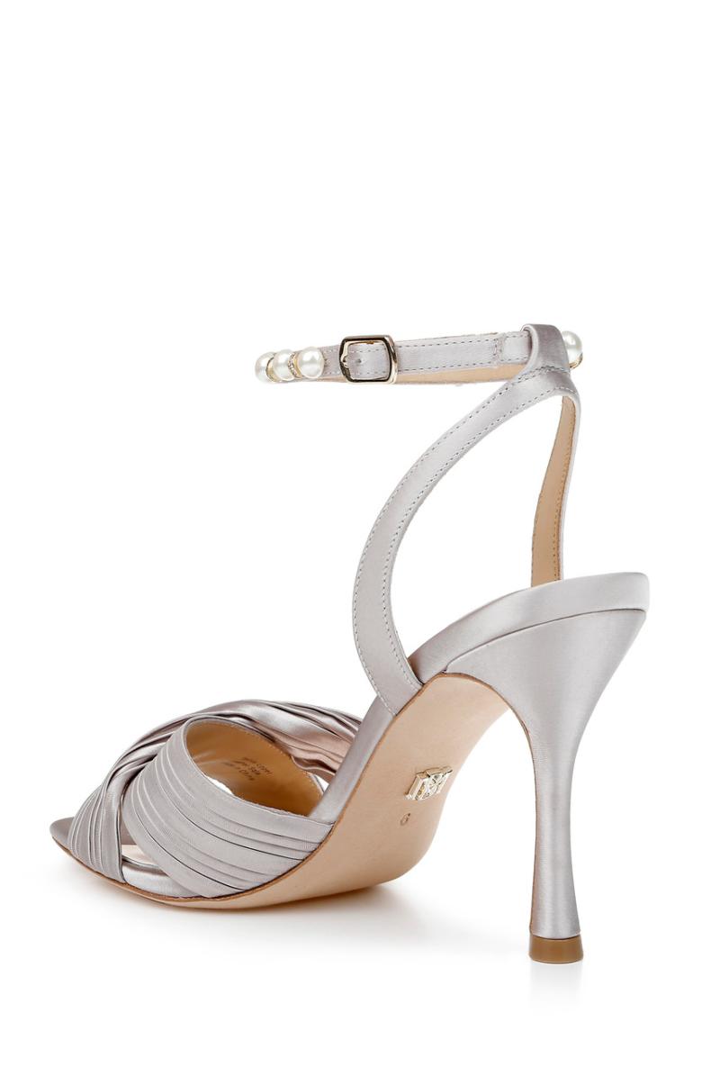 Badgley Mischka Tawny Twist Front Sandal Soft Lavender | Women Stiletto