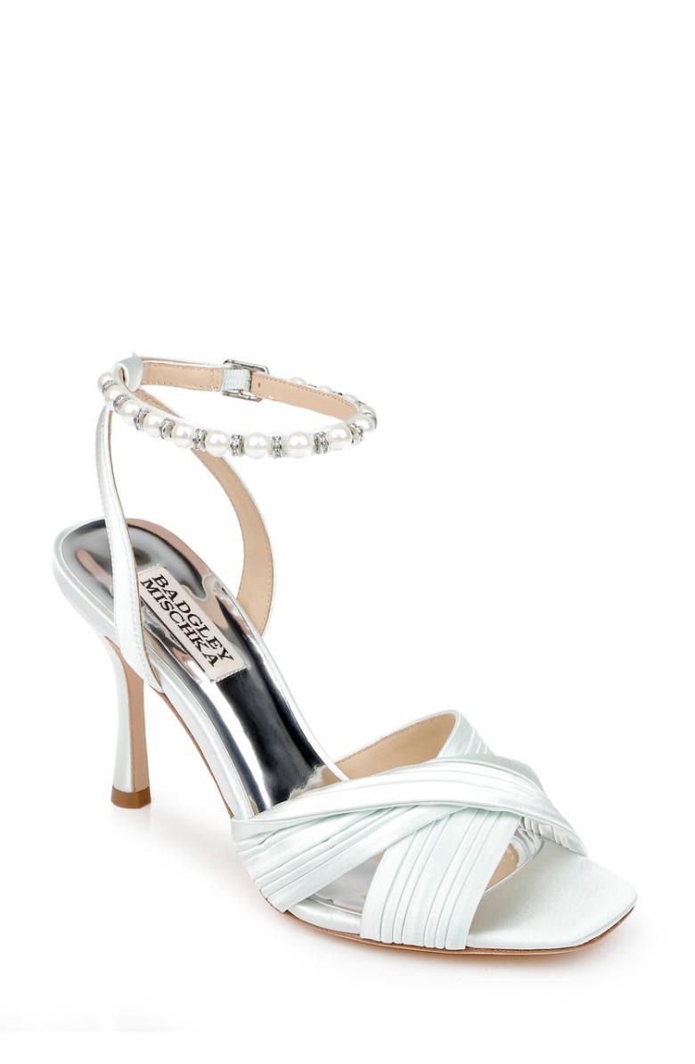 Badgley Mischka Tawny Twist Front Sandal Soft Lavender | Women Stiletto