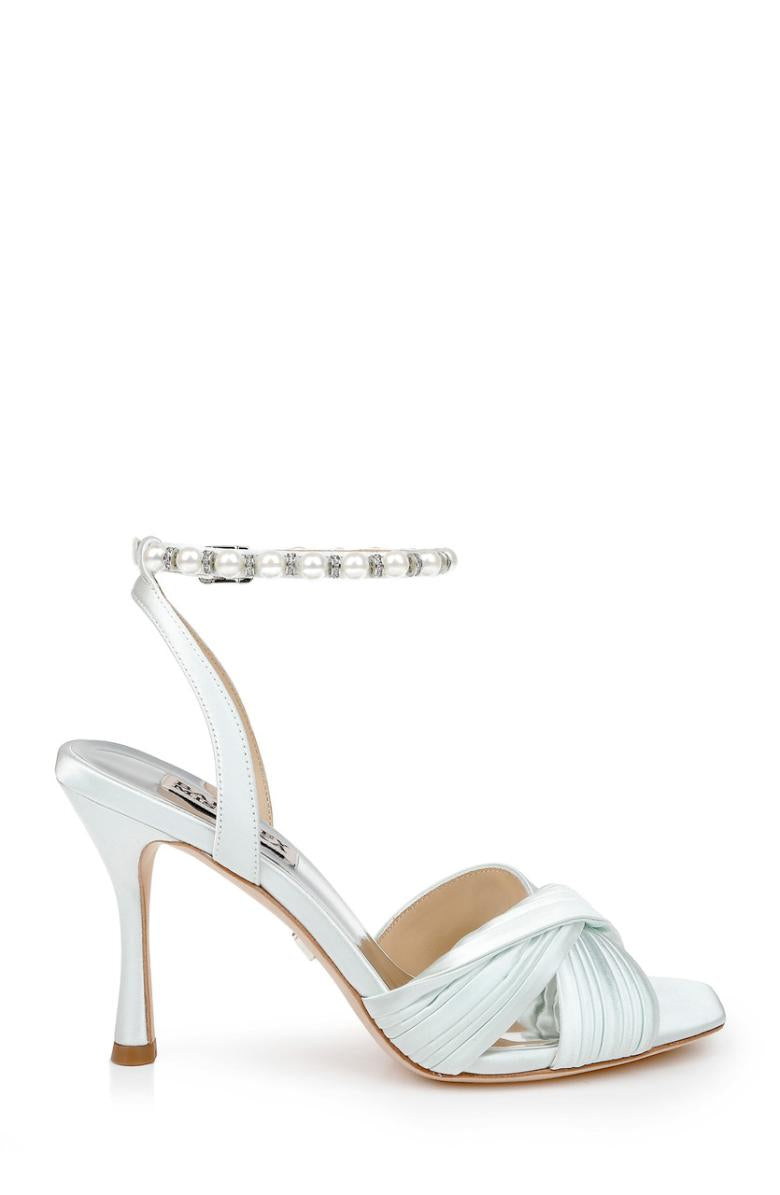 Badgley Mischka Tawny Twist Front Sandal Soft Lavender | Women Stiletto