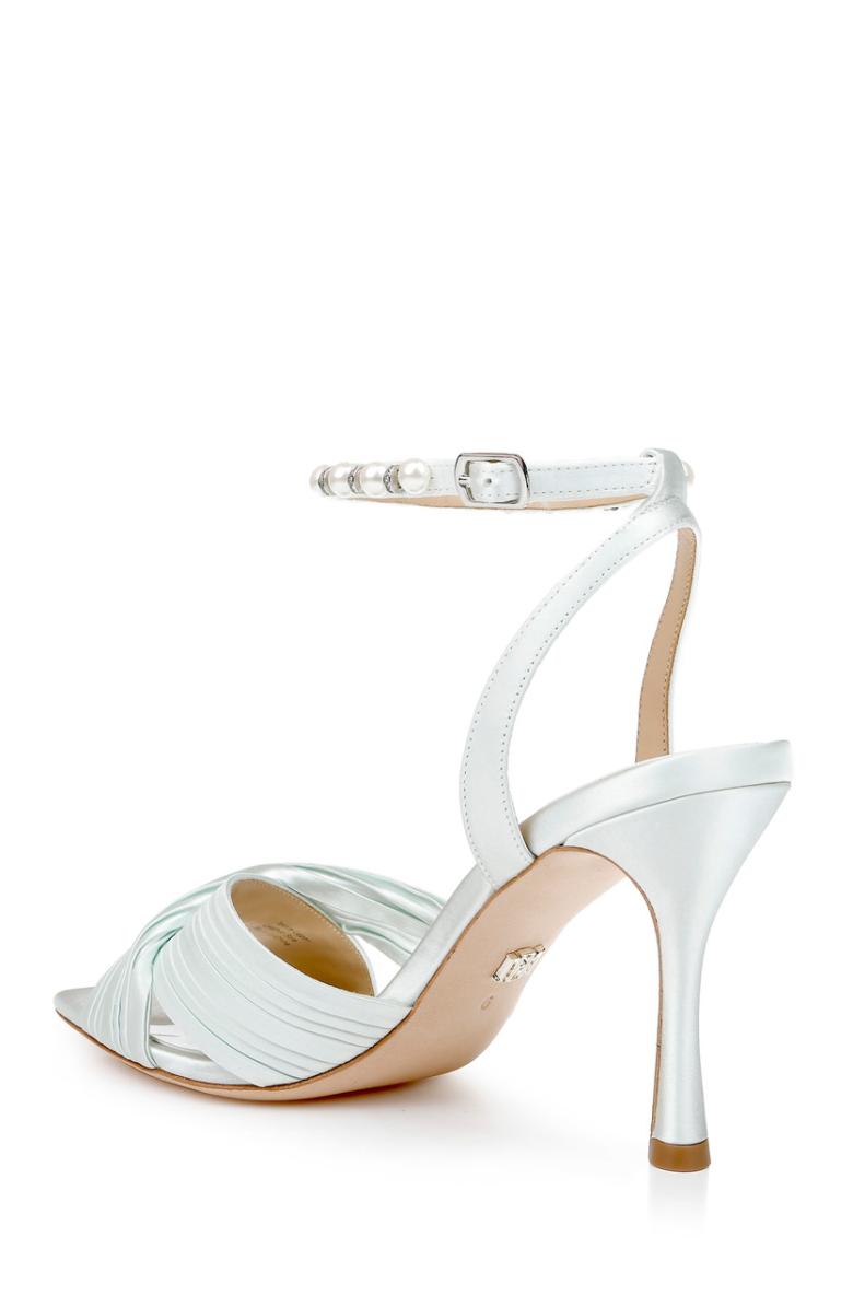 Badgley Mischka Tawny Twist Front Sandal Soft Lavender | Women Stiletto