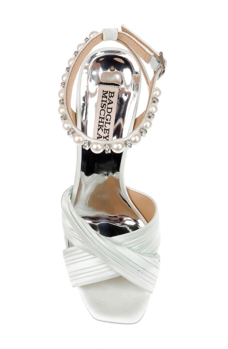 Badgley Mischka Tawny Twist Front Sandal Soft Lavender | Women Stiletto