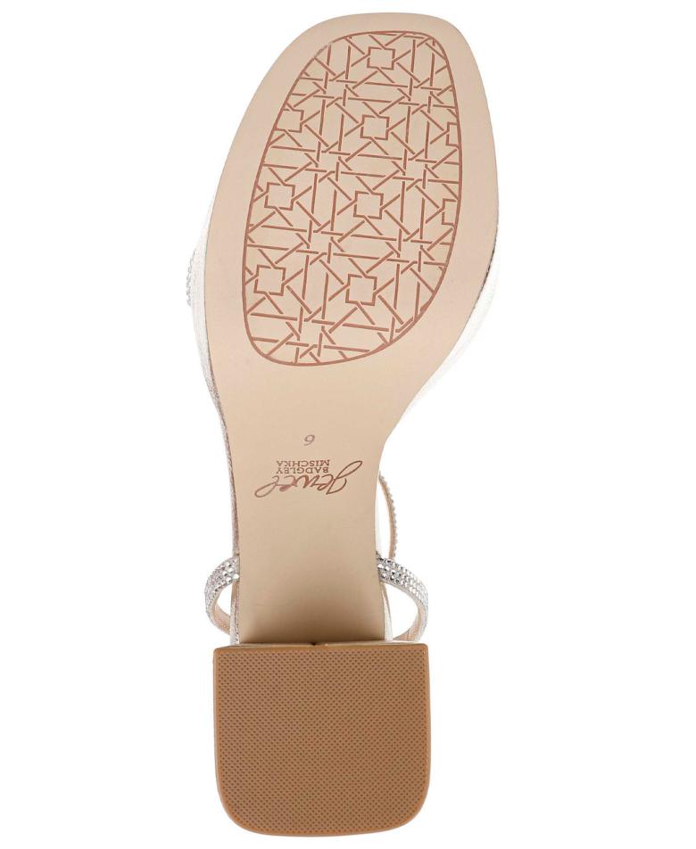 Badgley Mischka Teddi Platform Block Heels Black | Women Platform