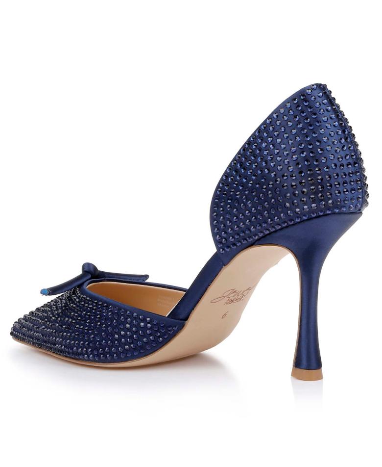 Badgley Mischka Terresa D'Orsay Stiletto Pumps Black | Women Stiletto