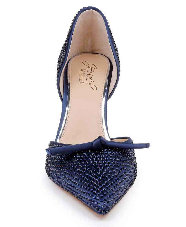 Badgley Mischka Terresa D'Orsay Stiletto Pumps Black | Women Stiletto