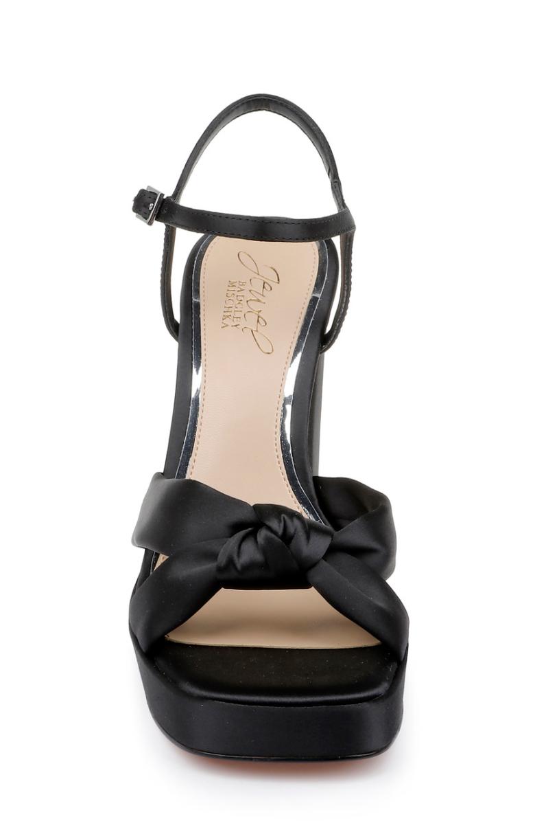 Badgley Mischka Valencia Platform Heels Black | Women Platform