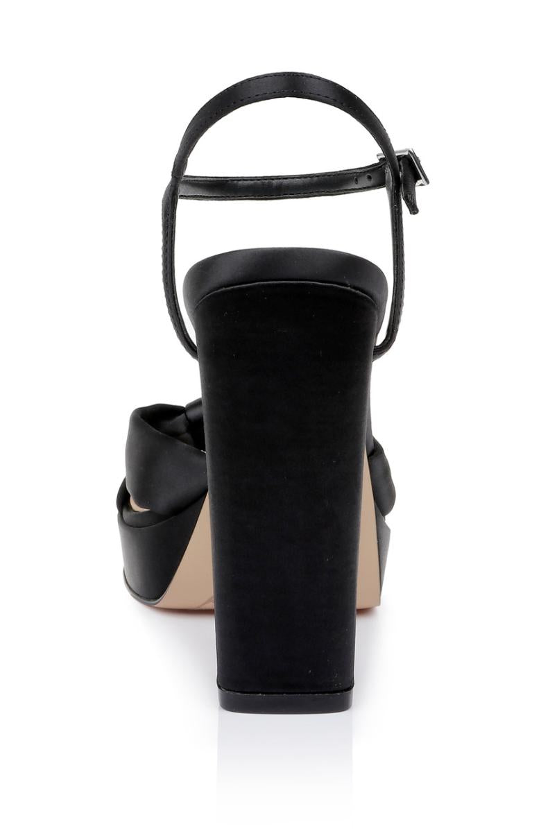 Badgley Mischka Valencia Platform Heels Black | Women Platform