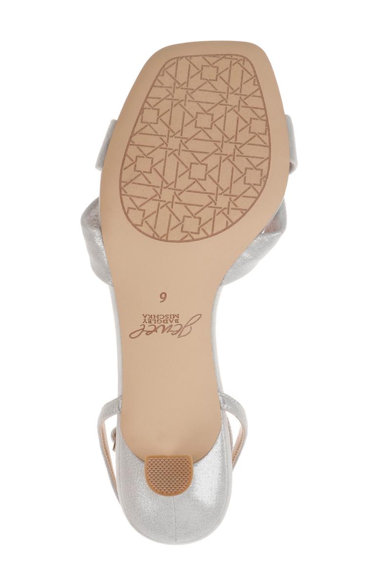 Badgley Mischka Valerie Open Toe Kitten Heels Black | Women Best Sellers