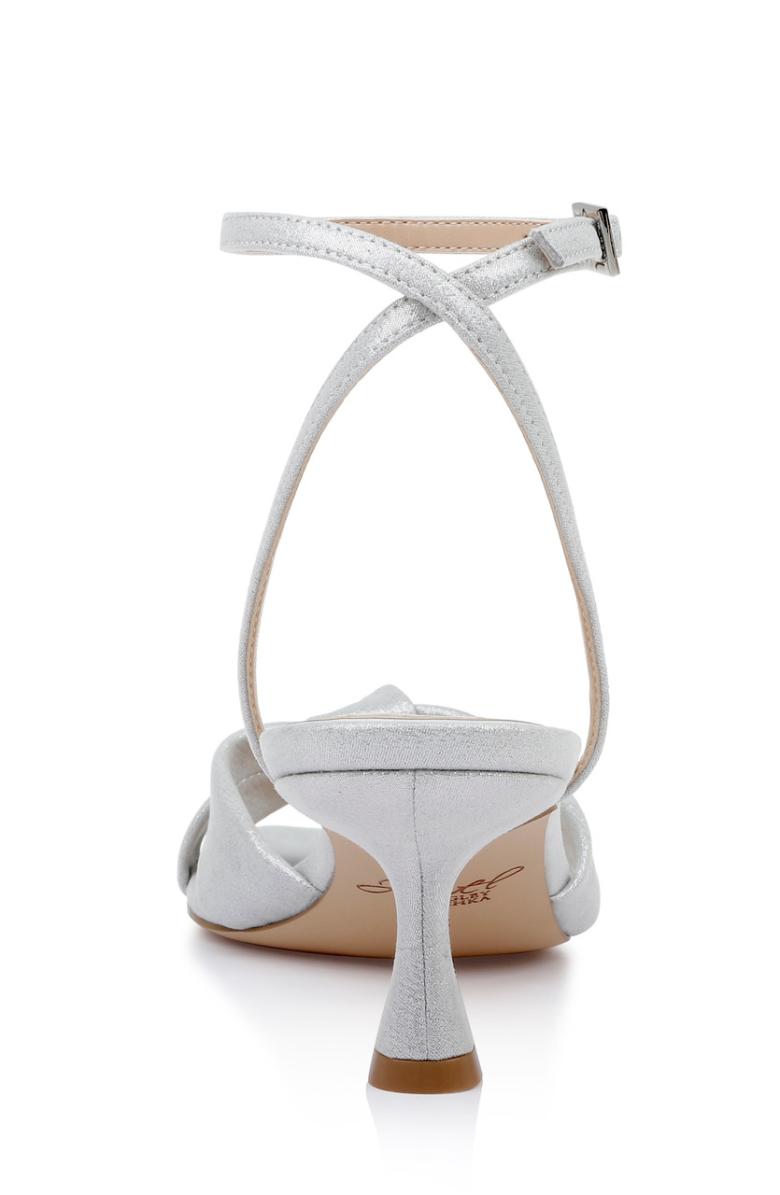 Badgley Mischka Valerie Open Toe Kitten Heels Black | Women Best Sellers