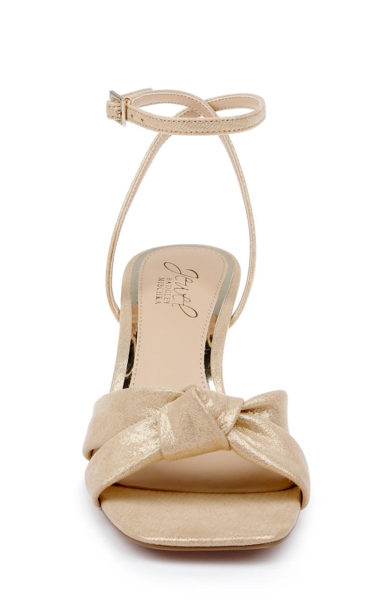 Badgley Mischka Valerie Open Toe Kitten Heels Black | Women Best Sellers