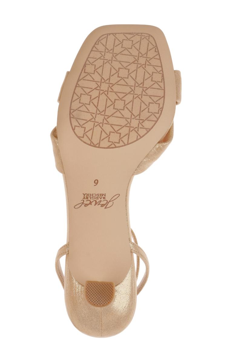 Badgley Mischka Valerie Open Toe Kitten Heels Black | Women Best Sellers