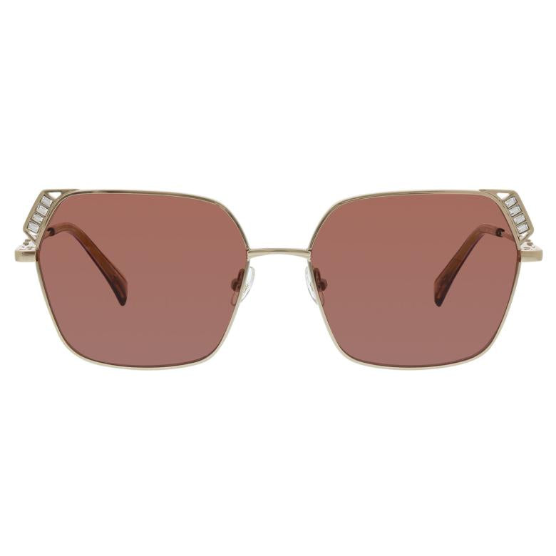 Badgley Mischka Valette Sunglasses Gold | Women Sunglasses
