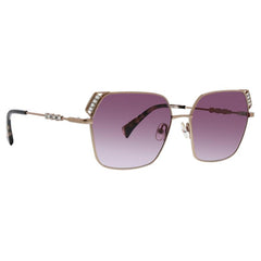 Badgley Mischka Valette Sunglasses Gold | Women Sunglasses